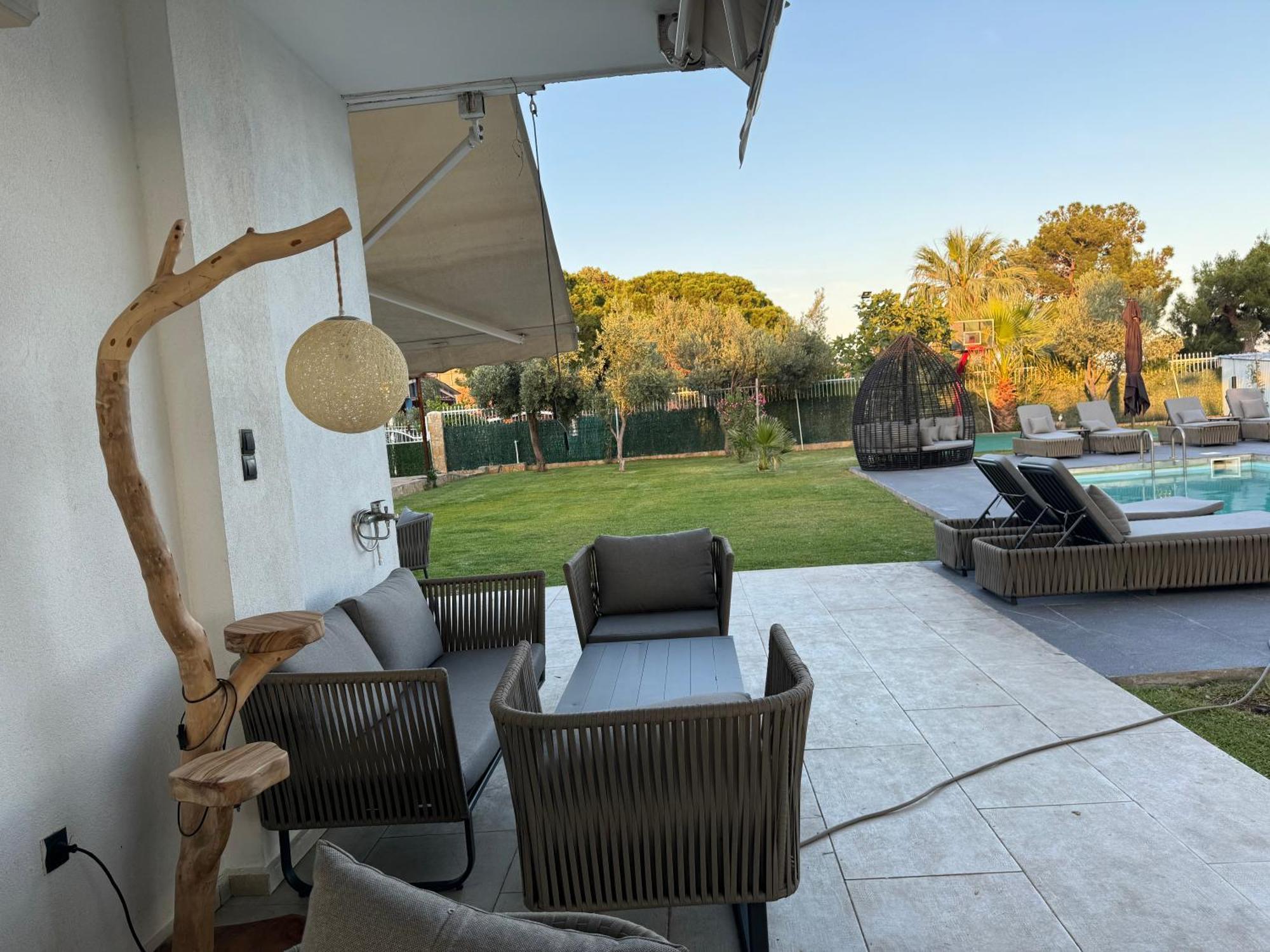 Zoza Luxury Villa Isthmia By The Sea With Private Pool Kalamáki Εξωτερικό φωτογραφία